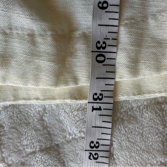 Free People Bella Ruffle Front Ivory/Cream Tunic Top Blouse Size Small - Picture 7 of 7